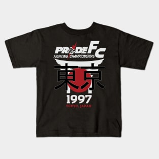 Pride FC 1997 Tokyo Japan Kids T-Shirt